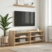 Cabinet TV 135 x 33 x 47 cm Stejar Sonoma Lemn prelucrat - WALTI WALTI