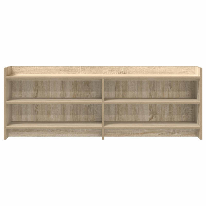 Cabinet TV 135 x 33 x 47 cm Stejar Sonoma Lemn prelucrat WALTI