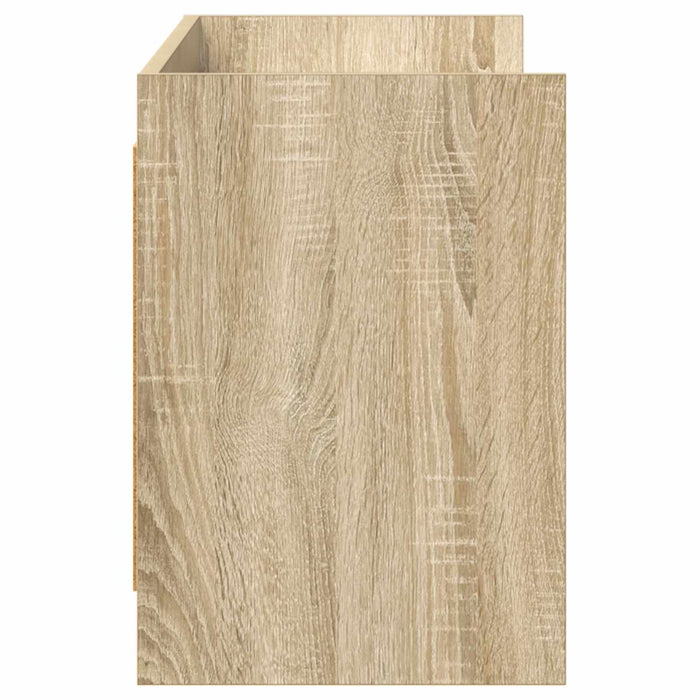 Cabinet TV 135 x 33 x 47 cm Stejar Sonoma Lemn prelucrat WALTI