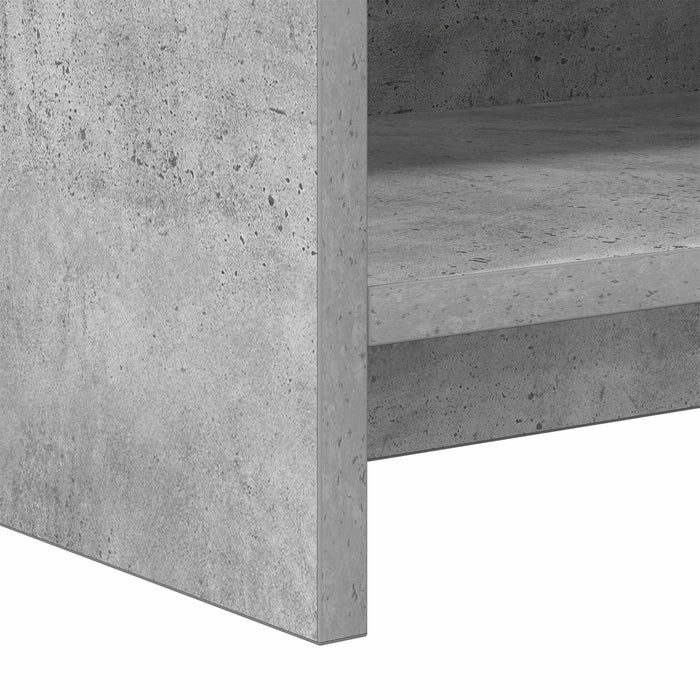 Cabinet TV 135 x 33 x 47 cm Gri Beton Lemn prelucrat WALTI
