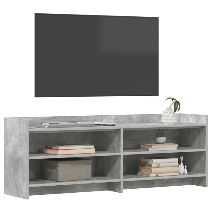 Cabinet TV 135 x 33 x 47 cm Gri Beton Lemn prelucrat WALTI