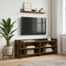 Cabinet TV 135 x 33 x 47 cm Stejar fumuriu Lemn prelucrat - WALTI WALTI