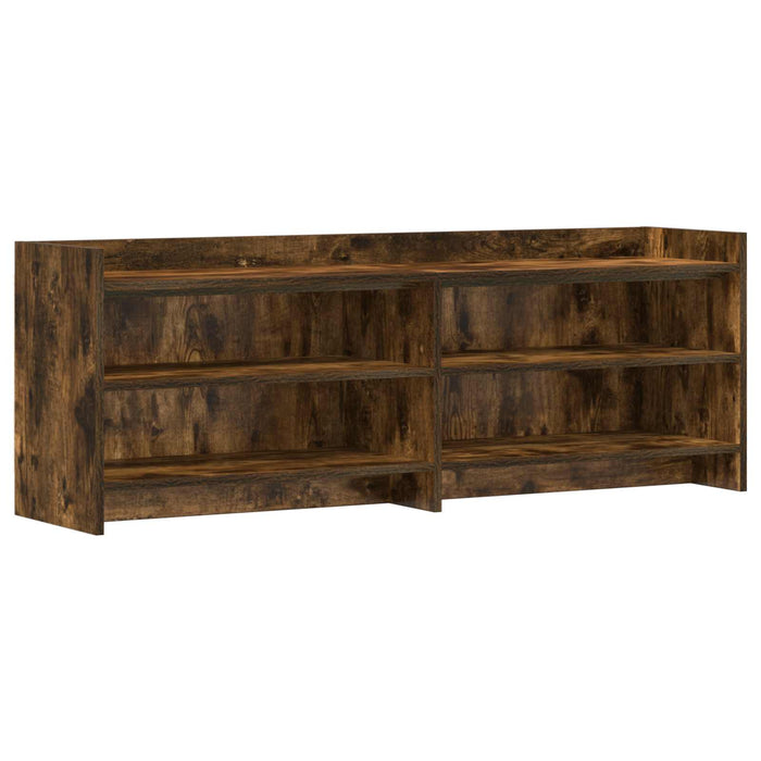 Cabinet TV 135 x 33 x 47 cm Stejar fumuriu Lemn prelucrat WALTI