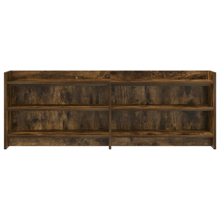 Cabinet TV 135 x 33 x 47 cm Stejar fumuriu Lemn prelucrat WALTI