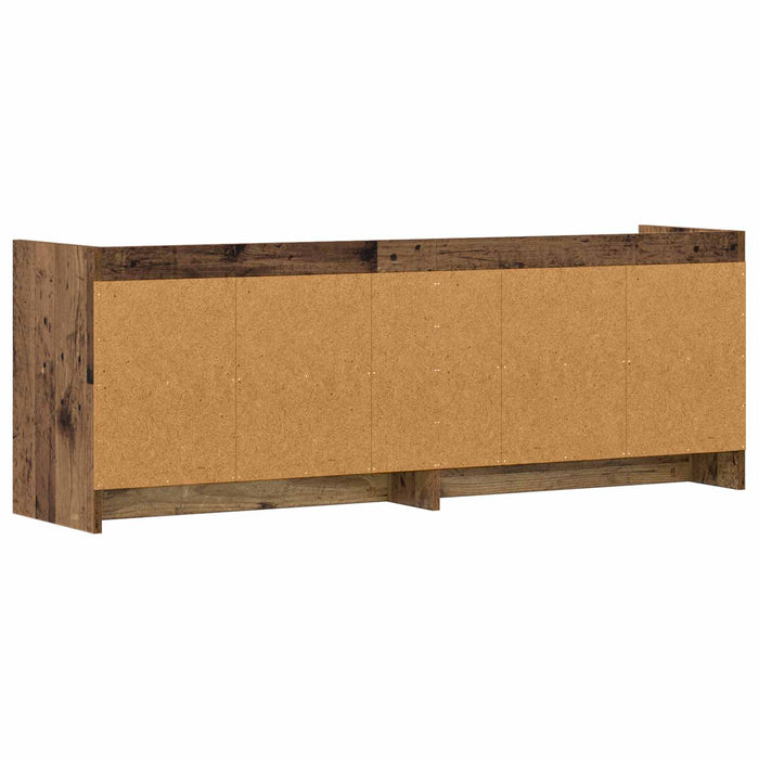 Cabinet TV 135 x 33 x 47 cm Lemn vechi Lemn prelucrat WALTI