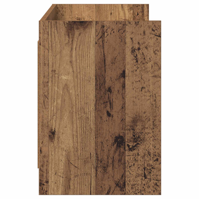 Cabinet TV 135 x 33 x 47 cm Lemn vechi Lemn prelucrat WALTI