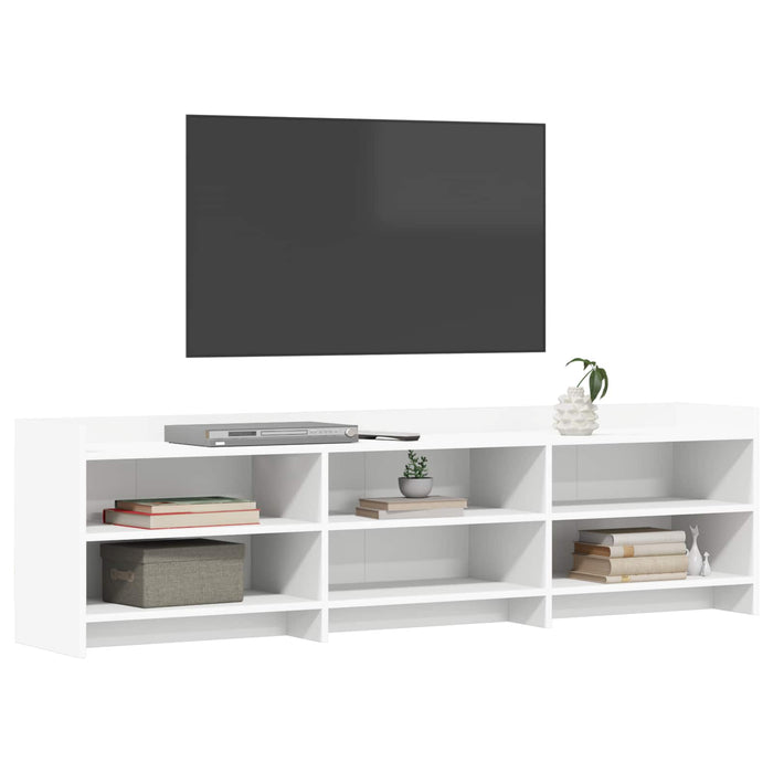Cabinet TV 168 x 33 x 47 cm Alb Lemn prelucrat WALTI