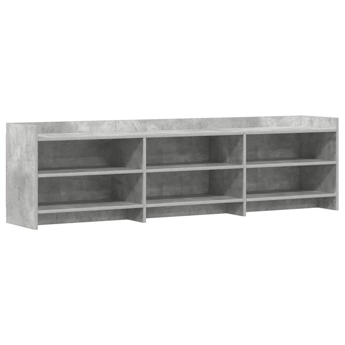 Cabinet TV 168 x 33 x 47 cm Gri Beton Lemn prelucrat WALTI