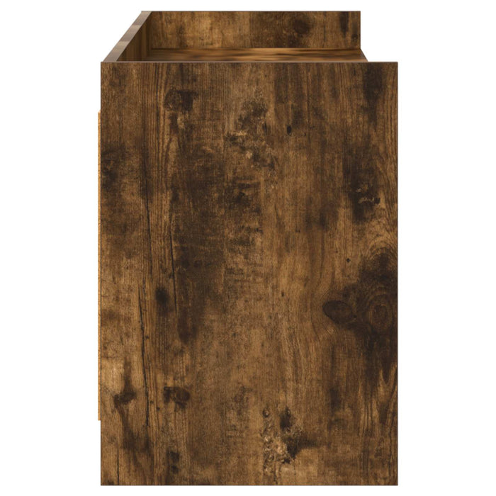 Cabinet TV 168 x 33 x 47 cm Stejar fumuriu Lemn prelucrat WALTI