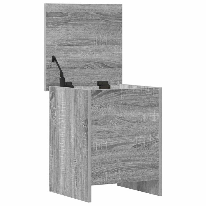 Sertar de depozitare Sonoma gri 40 x 40 x 50 cm Lemn prelucrat WALTI
