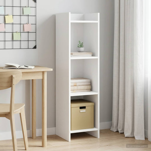 Bibliotecă Alb 30 x 30 x 111 cm Lemn prelucrat - WALTI WALTI