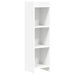Bibliotecă Alb 30 x 30 x 111 cm Lemn prelucrat - WALTI WALTI