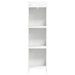 Bibliotecă Alb 30 x 30 x 111 cm Lemn prelucrat - WALTI WALTI