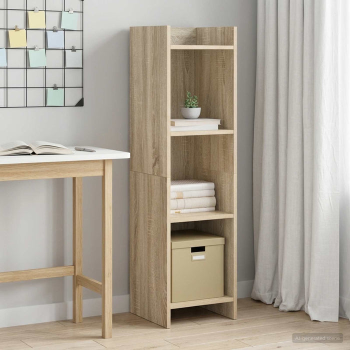 Bibliotecă Stejar Sonoma 30 x 30 x 111 cm Lemn prelucrat - WALTI WALTI