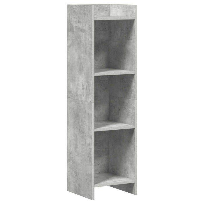 Bibliotecă Gri Concret 30 x 30 x 111 cm Lemn prelucrat WALTI