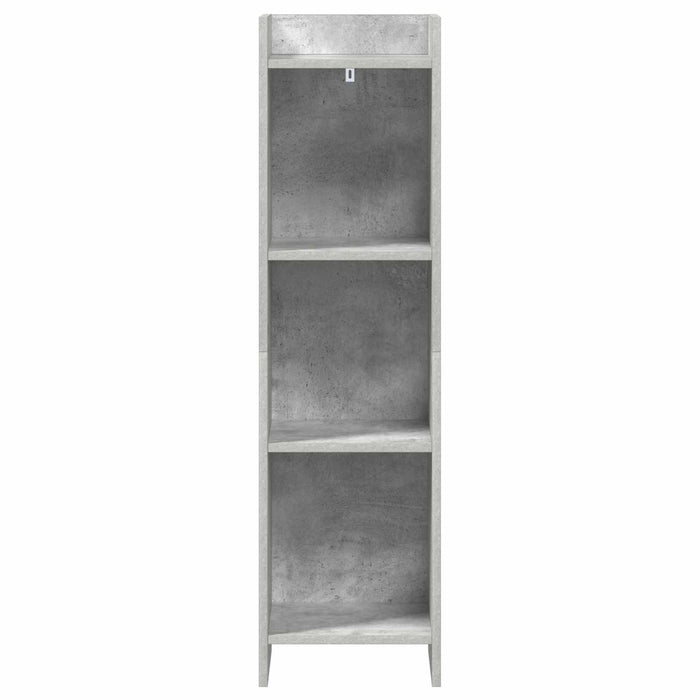 Bibliotecă Gri Concret 30 x 30 x 111 cm Lemn prelucrat WALTI
