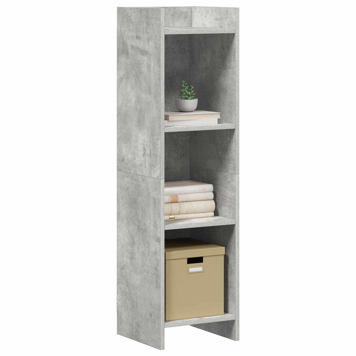 Bibliotecă Gri Concret 30 x 30 x 111 cm Lemn prelucrat WALTI
