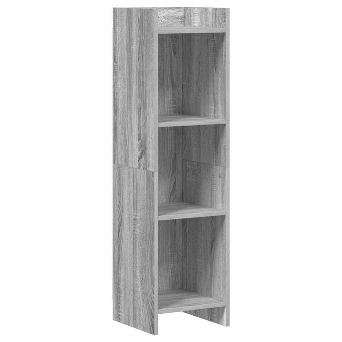 Bibliotecă Sonoma gri 30 x 30 x 111 cm Lemn prelucrat WALTI