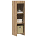 Bibliotecă 3 niveluri 30 x 30 x 111 cm Lemn prelucrat - WALTI WALTI
