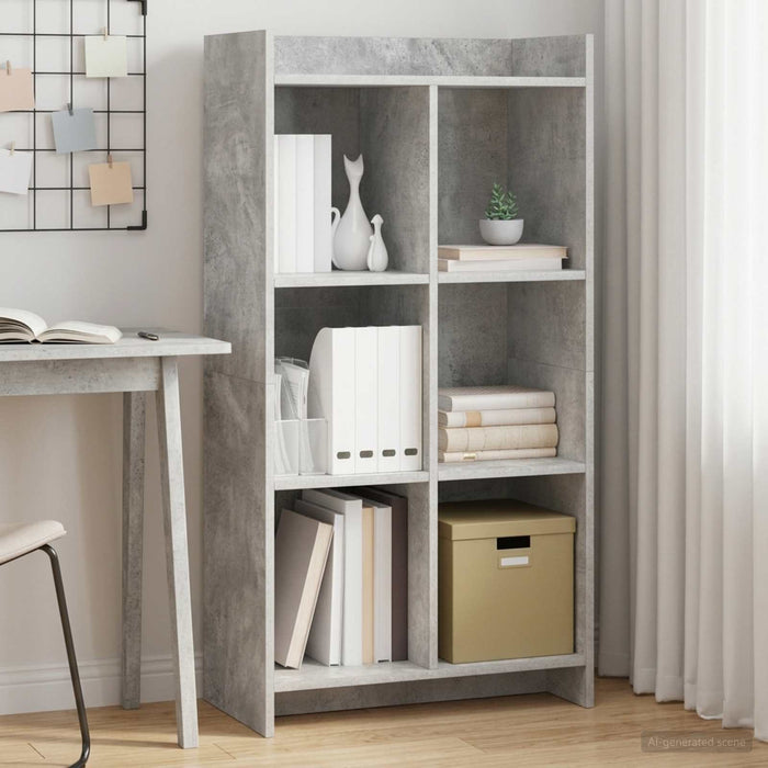 Bibliotecă Gri Concret 59 x 30 x 111 cm Lemn prelucrat WALTI