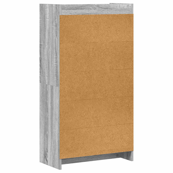 Bibliotecă Sonoma gri 59 x 30 x 111 cm Lemn prelucrat WALTI
