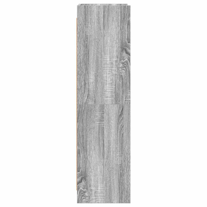 Bibliotecă Sonoma gri 59 x 30 x 111 cm Lemn prelucrat WALTI