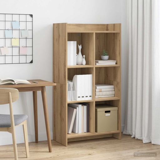 Bibliotecă 6 niveluri 59 x 30 x 111 cm Lemn prelucrat - WALTI WALTI