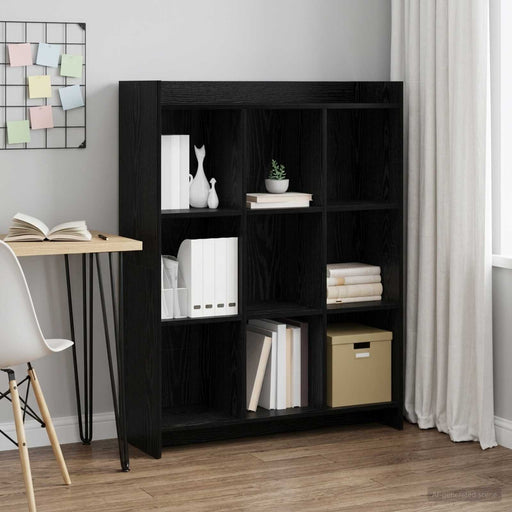 Bibliotecă Stejar Negru 87,5 x 30 x 111 cm Lemn prelucrat - WALTI WALTI