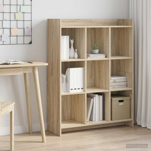 Bibliotecă Stejar Sonoma 87,5 x 30 x 111 cm Lemn prelucrat - WALTI WALTI