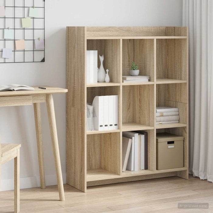 Bibliotecă Stejar Sonoma 87,5 x 30 x 111 cm Lemn prelucrat WALTI