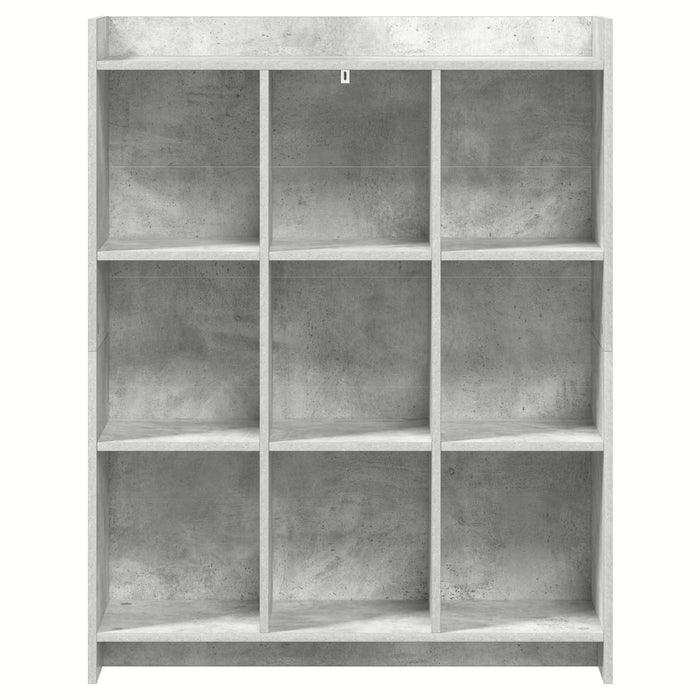 Bibliotecă Gri Concret 87,5 x 30 x 111 cm Lemn prelucrat WALTI