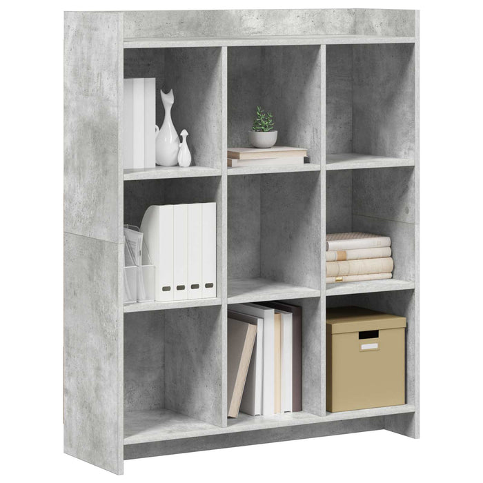 Bibliotecă Gri Concret 87,5 x 30 x 111 cm Lemn prelucrat WALTI