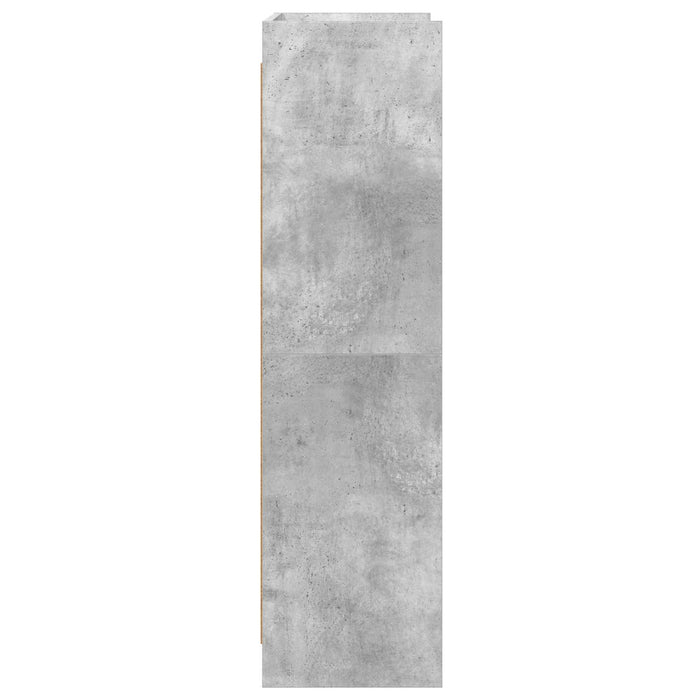Bibliotecă Gri Concret 87,5 x 30 x 111 cm Lemn prelucrat WALTI