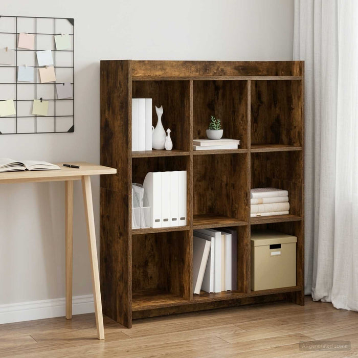 Bibliotecă Stejar fumuriu 87,5 x 30 x 111 cm Lemn prelucrat WALTI