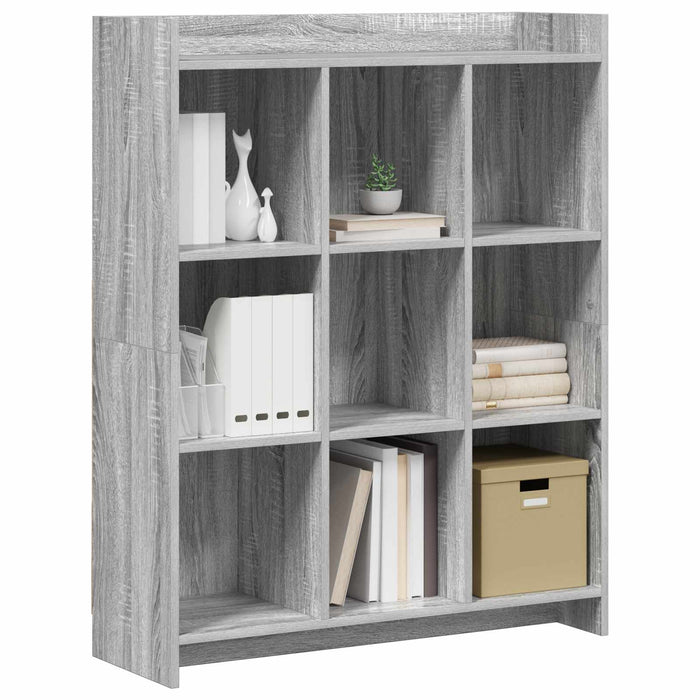 Bibliotecă Sonoma gri 87,5 x 30 x 111 cm Lemn prelucrat WALTI