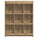 Bibliotecă 9 niveluri 87,5 x 30 x 111 cm Lemn prelucrat - WALTI WALTI
