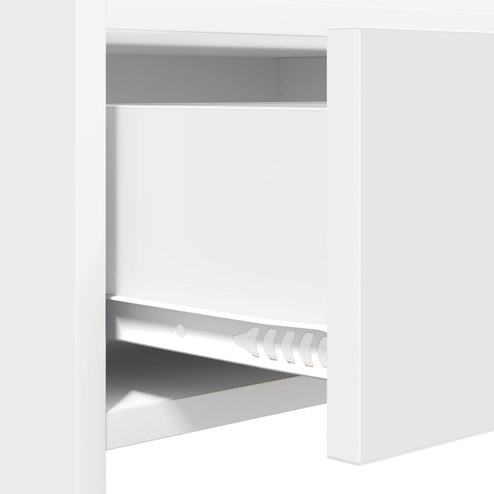 Masă de consolă Alb 90 x 35 x 80 cm Lemn prelucrat WALTI