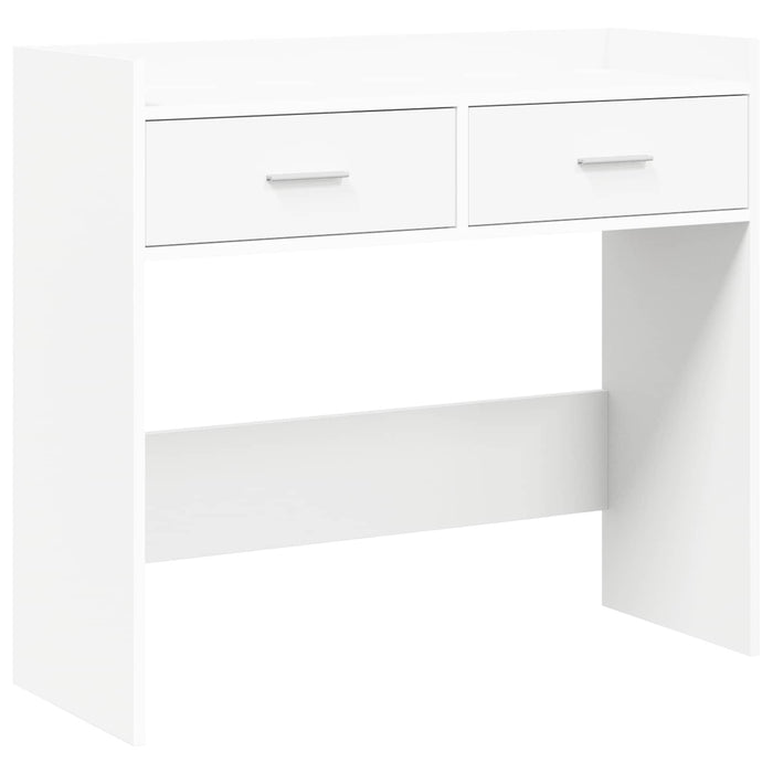 Masă de consolă Alb 90 x 35 x 80 cm Lemn prelucrat WALTI