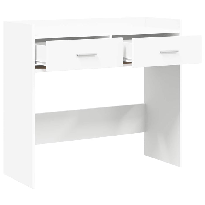 Masă de consolă Alb 90 x 35 x 80 cm Lemn prelucrat WALTI