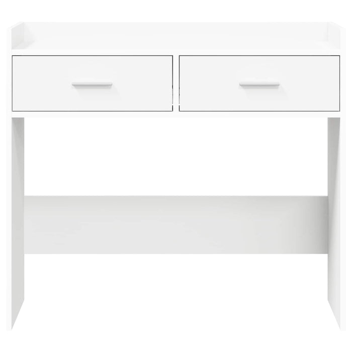 Masă de consolă Alb 90 x 35 x 80 cm Lemn prelucrat WALTI