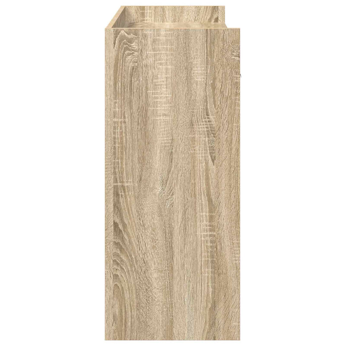 Masă de consolă Stejar Sonoma 90 x 35 x 80 cm Lemn prelucrat WALTI