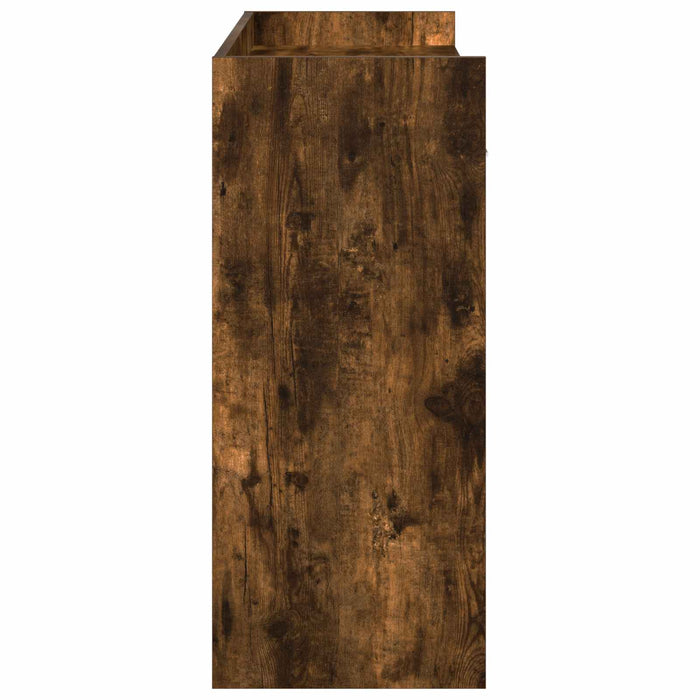 Masă de consolă Stejar fumuriu 90 x 35 x 80 cm Lemn prelucrat WALTI