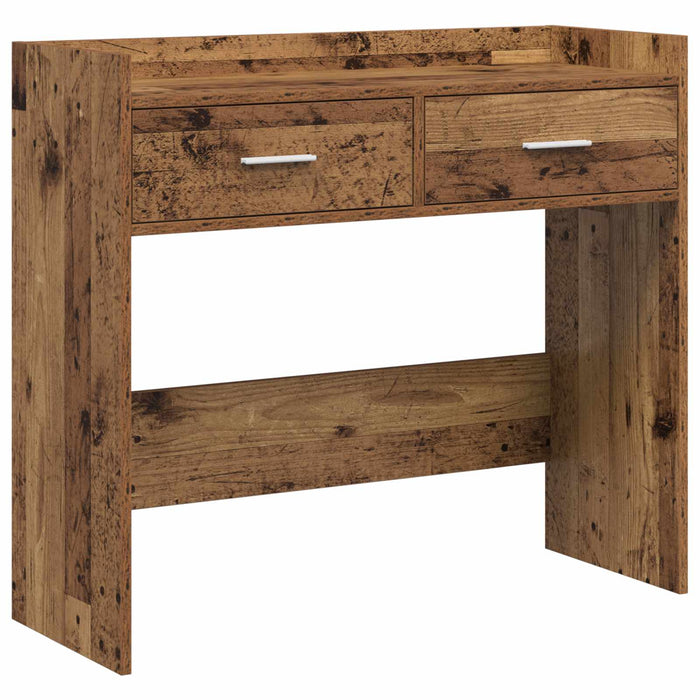 Masă de consolă Lemn vechi 90 x 35 x 80 cm Lemn prelucrat WALTI