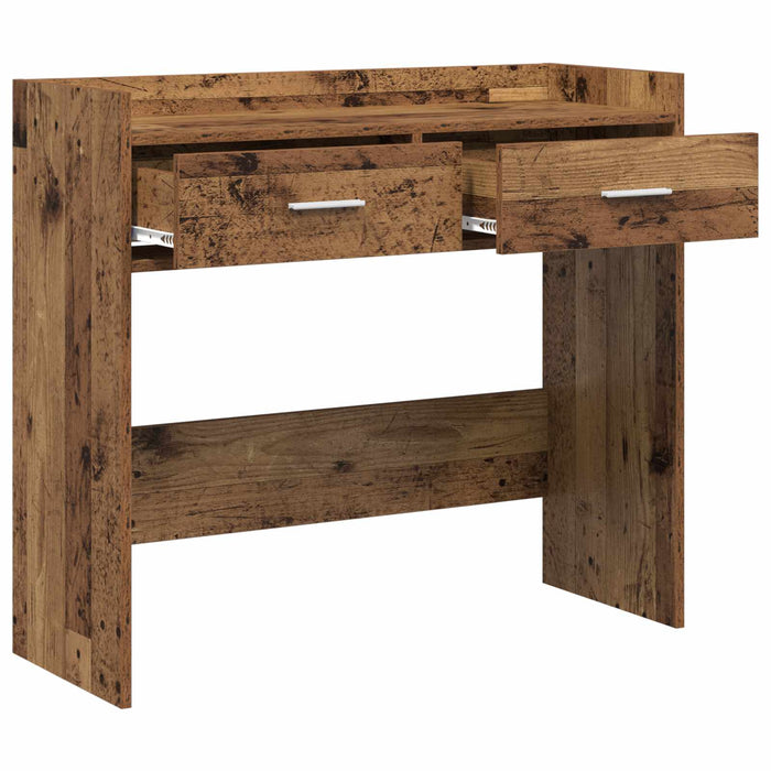 Masă de consolă Lemn vechi 90 x 35 x 80 cm Lemn prelucrat WALTI