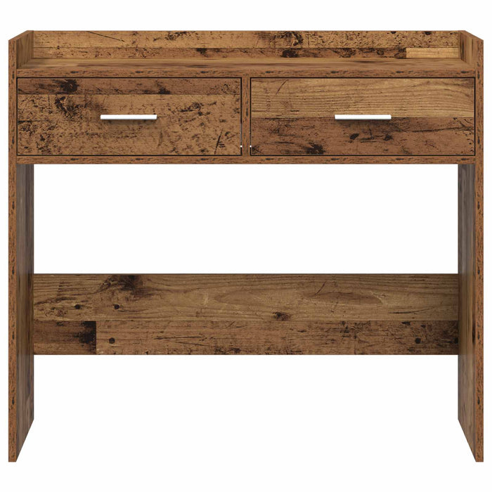 Masă de consolă Lemn vechi 90 x 35 x 80 cm Lemn prelucrat WALTI