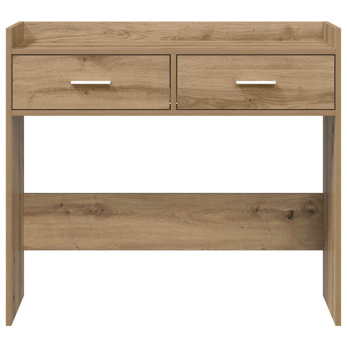Masă de consolă Stejar Artizanal 90 x 35 x 80 cm Lemn prelucrat WALTI