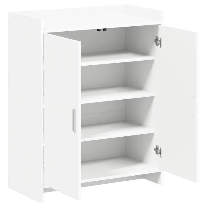 Dulap pentru pantofi Alb 73,5 x 36 x 92 cm Lemn prelucrat WALTI