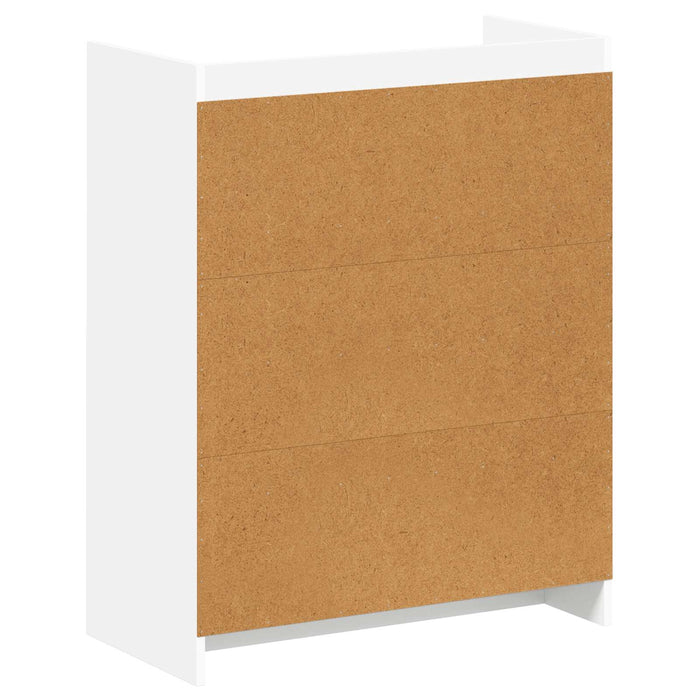 Dulap pentru pantofi Alb 73,5 x 36 x 92 cm Lemn prelucrat WALTI