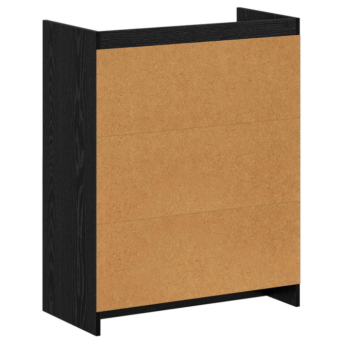 Dulap pentru pantofi cu ușă Stejar Negru 73,5 x 36 x 92 cm - WALTI WALTI