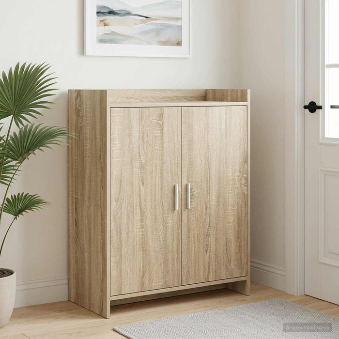 Dulap pentru pantofi cu ușă Stejar Sonoma 73,5 x 36 x 92 cm - WALTI WALTI